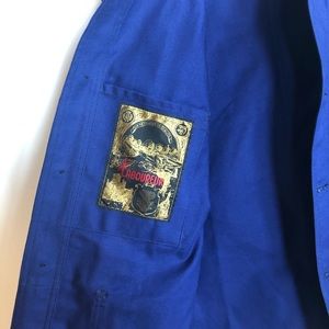 Blue French Chore Coat